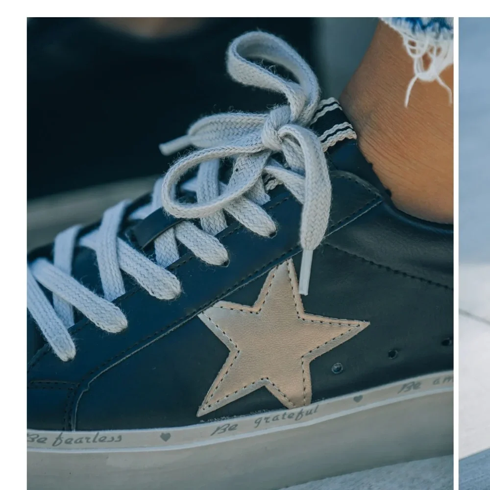 Vici dolls faux leather sneakers - Picture 3 of 6